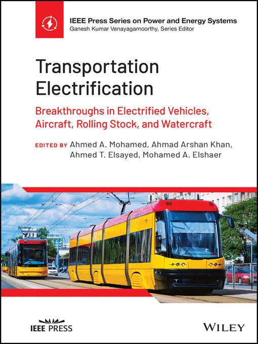Title details for Transportation Electrification by Ahmed A. Mohamed - Wait list